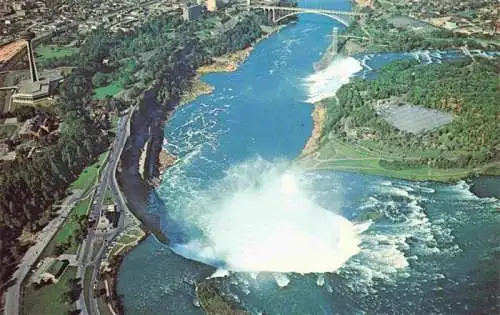 AK / Ansichtskarte  Niagara_Falls_Ontario_Canada Fliegeraufnahme