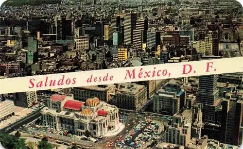 AK / Ansichtskarte 73967548 Mexico__City_D.F._Mexico Fliegeraufnahme