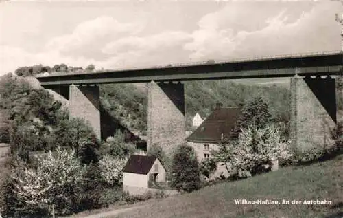 AK / Ansichtskarte  Wilkau-Hasslau Autobahnbruecke