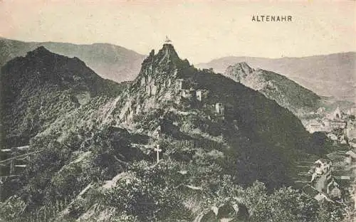 AK / Ansichtskarte 73967554 Altenahr Panorama mit Weissem Kreuz