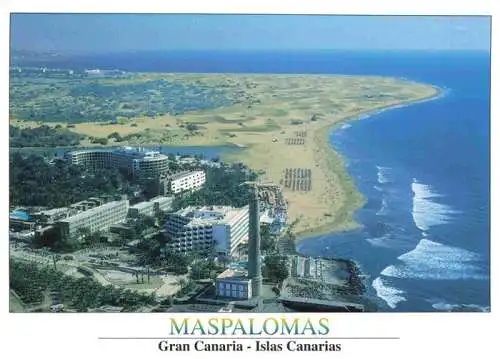 AK / Ansichtskarte  Maspalomas_Gran_Canaria_ES Kuestenpanorama Hotels