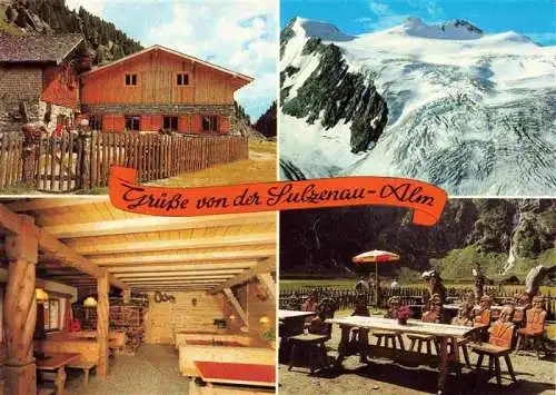 AK / Ansichtskarte  Neustift__Stubaital_Tirol_AT Alpenwirtschaft Sulzenau-Alm Gletscher Stubaier Alpen