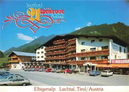 AK / Ansichtskarte 73967653 Elbigenalp_Lechtal_Tirol_AT Sporthotel Alpenrose