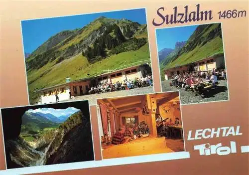 AK / Ansichtskarte 73967677 Holzgau_Tirol_AT Sulzlalm im Lechtal Alpenpanorama