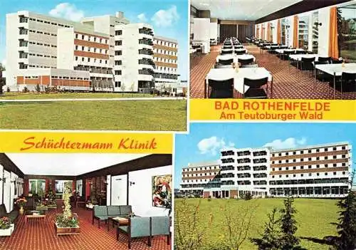 AK / Ansichtskarte  Bad_Rothenfelde Schuechtermann Klinik Speisesaal Aufenthaltsraum