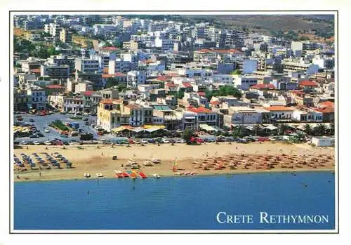 AK / Ansichtskarte  Rethymnon_Rethimnon_Crete_Greece Fliegeraufnahme