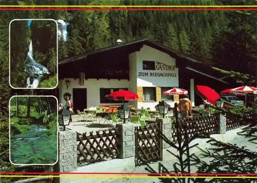 AK / Ansichtskarte 73967756 Schladming_Obersteiermark_AT Gasthaus Riesachfall Wasserfall