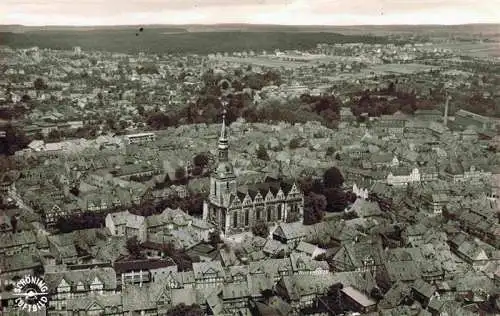 AK / Ansichtskarte  WOLFENBueTTEL Fliegeraufnahme mit Kirche