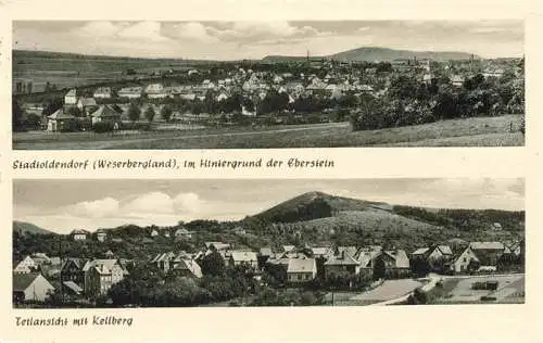 AK / Ansichtskarte 73967801 Stadtoldendorf mit Eberstein und Kellberg