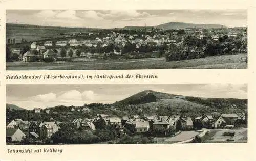 AK / Ansichtskarte  Stadtoldendorf mit Eberstein und Kellberg