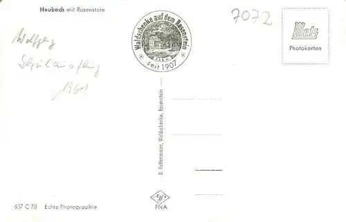 AK / Ansichtskarte  Heubach__Wuerttemberg mit Rosenstein