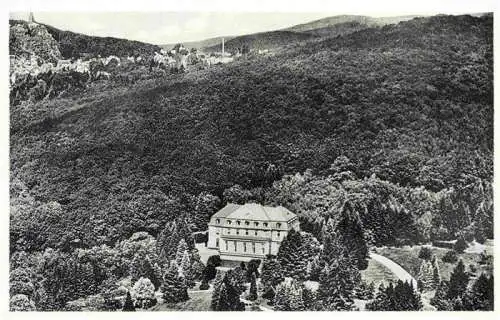 AK / Ansichtskarte  Kronberg__Cronberg_Taunus Kur und Genesungsheim Haus Waldfriede Fliegeraufnahme