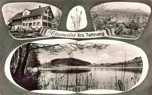 AK / Ansichtskarte 73967835 Nitzenweiler_Kressbronn_BW Gasthaus zur Seerose Panorama Schleinsee