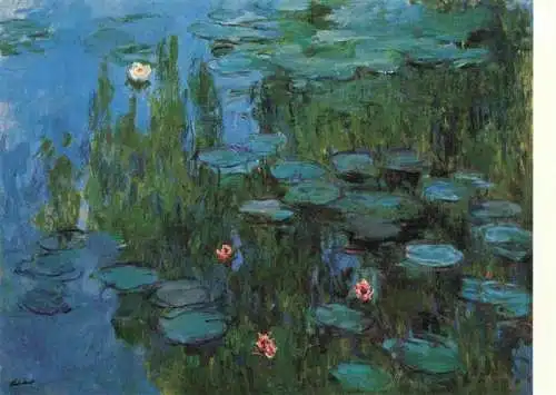 AK / Ansichtskarte  Monet_Claude_Kuenstlerkarte Seerosen