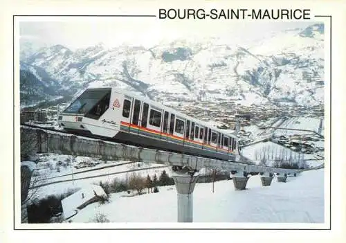 AK / Ansichtskarte 73968012 Eisenbahn_Railway_Chemin_de_Fer Bourg-Saint-Maurice