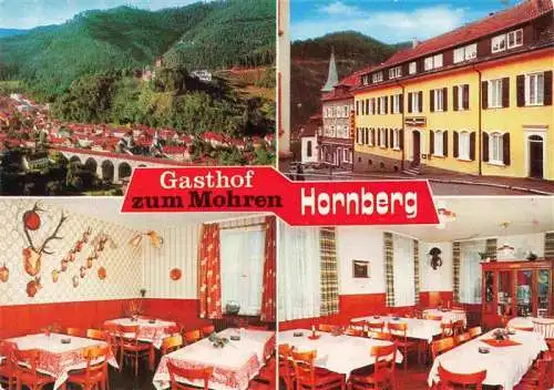 AK / Ansichtskarte 73968072 Hornberg__Schwarzwald Gasthof zum Mohren Restaurant Panorama