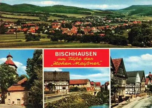 AK / Ansichtskarte  Bischhausen_Eschwege Panorama Ortsansichten