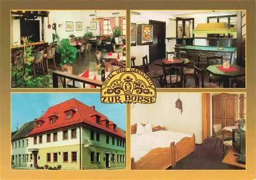 AK / Ansichtskarte  Meuselwitz Hotel Gaststaette zur Boerse Restaurant Fremdenzimmer