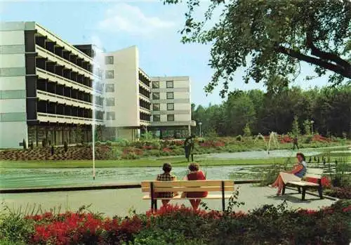 AK / Ansichtskarte  Bad_Waldliesborn Kurklinik Park