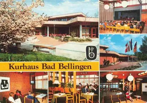 AK / Ansichtskarte  Bad_Bellingen Kurhaus Festsaal Speisesaal