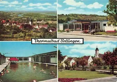 AK / Ansichtskarte  Bad_Bellingen Panorama Kurort im Markgraeflerland Schwarzwald Thermalbad Kirche