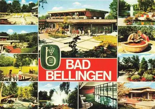 AK / Ansichtskarte  Bad_Bellingen Thermal-Mineralbad Kurpark Kurort im Markgraeflerland Schwarzwald