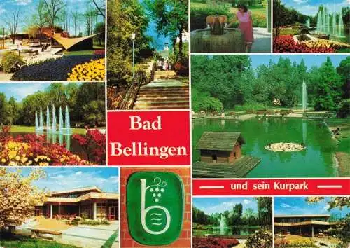 AK / Ansichtskarte 73968167 Bad_Bellingen Kurort im Markgraeflerland Schwarzwald Kurpart Thermalbad