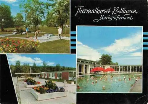AK / Ansichtskarte 73968185 Bad_Bellingen Kurort im Markgraeflerland Schwarzwald Thermalbad Kurpark Minigolf