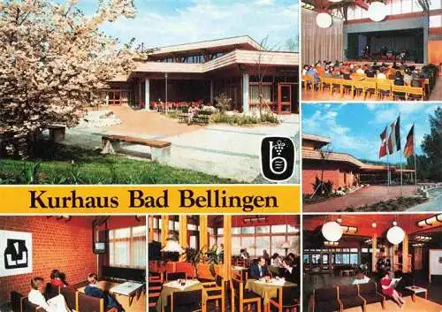 AK / Ansichtskarte  Bad_Bellingen Kurhaus Thermal-Mineralbewegungsbad Kurort im Markgraeflerland Schwarzwald