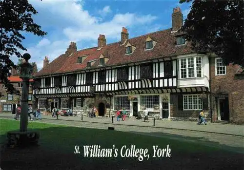 AK / Ansichtskarte 73968196 York__UK St. William's College