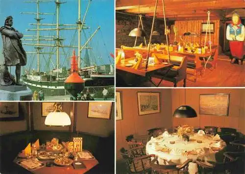 AK / Ansichtskarte 73968221 BREMERHAVEN Museumsrestaurant Seute Deern am alten Hafen