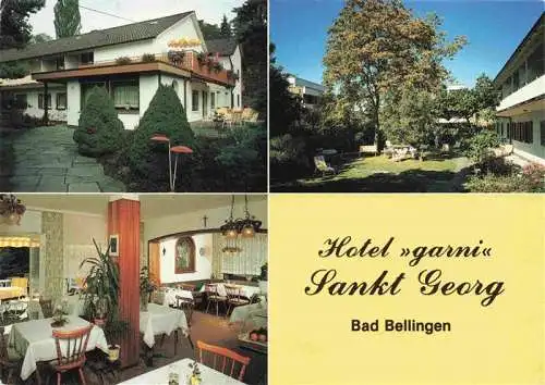 AK / Ansichtskarte  Bad_Bellingen Hotel garnie Sankt Georg Kurort im Markgraeflerland Schwarzwald