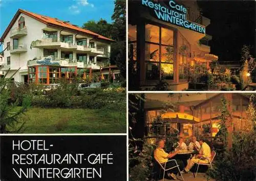 AK / Ansichtskarte 73968251 Bad_Bellingen Hotel Restaurant Café Wintergarten Kurort im Markgraeflerland Schwarzwald