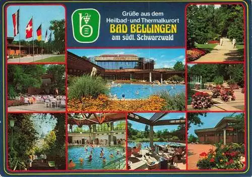 AK / Ansichtskarte 73968279 Bad_Bellingen Mineral-Thermalbad Kurpark Kurort Markgraeflerland Schwarzwald