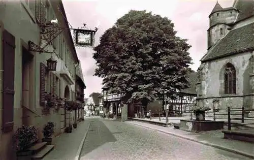 AK / Ansichtskarte 73968299 Michelstadt Blick vom Kirchplatz zum Rathaus