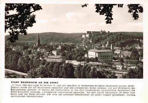AK / Ansichtskarte 73968313 Heidenheim_Brenz Panorama