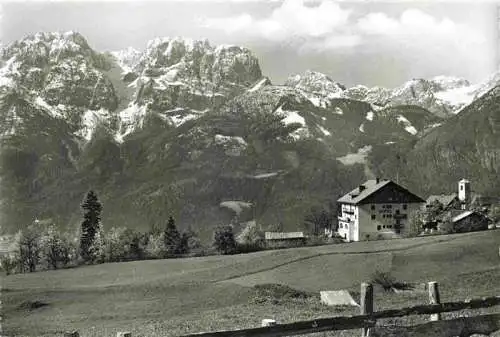 AK / Ansichtskarte  Iselsberg_1200m_Winklern_Moelltal_Karnten_AT mit Hotel Iselsbergerhof und Lienzer Dolomiten