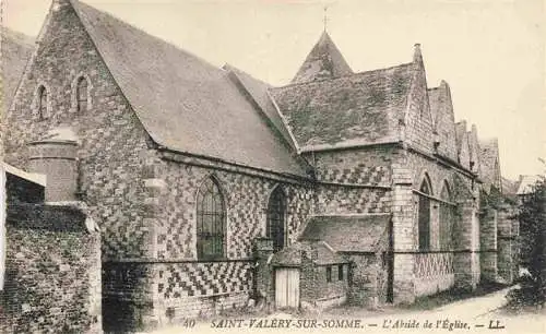 AK / Ansichtskarte  Saint-Valery-sur-Somme Abside de l'église
