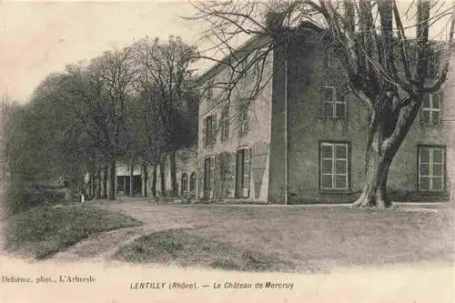 AK / Ansichtskarte  Lentilly_69_Rhone Château de Mercruy