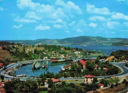 AK / Ansichtskarte 73968422 Istanbul_Constantinopel_TK Bucht von Istinye Panorama
