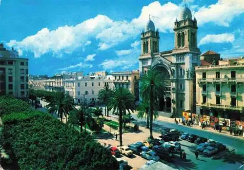 AK / Ansichtskarte  TUNIS_Tunesie La Cathedrale