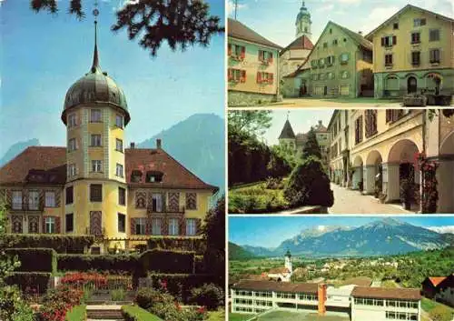 AK / Ansichtskarte  Zizers Schloss Ortspartien Panorama