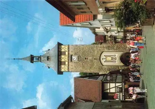 AK / Ansichtskarte 73968440 Marbach__Neckar Fussgaengerzone am Torturm