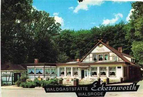 AK / Ansichtskarte  Walsrode_Lueneburger_Heide Waldgaststaette Eckernworth 