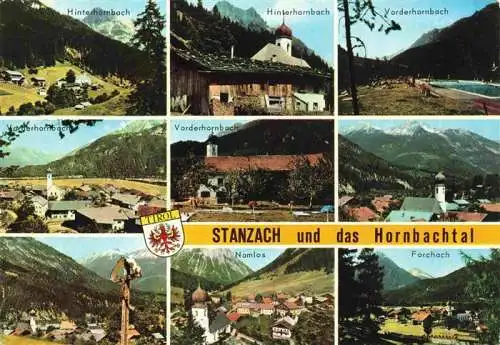 AK / Ansichtskarte 73968524 Stanzach_Lechtal_Tirol_AT Hinterhornbach Vorderhornbach Panorama Kirche Namlos Forchach