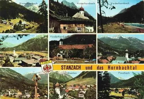 AK / Ansichtskarte  Stanzach_Lechtal_Tirol_AT Hinterhornbach Vorderhornbach Panorama Kirche Namlos Forchach