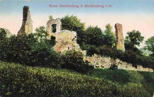 AK / Ansichtskarte  Stecklenberg Ruine Stecklenburg