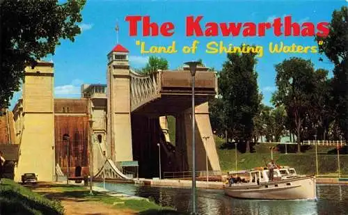 AK / Ansichtskarte 73968564 Peterborough_Ontario_Canada World's highest lift locks on the Trent Canal System Kawartha Lakes Vacation Wonderland