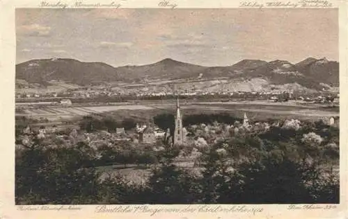 AK / Ansichtskarte  Koenigswinter Panorama Siebengebirge von der Caecilienhoehe aus gesehen