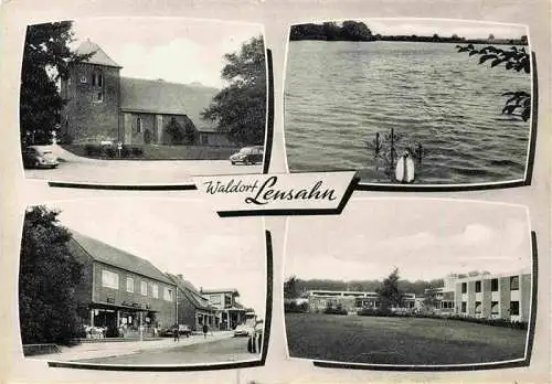 AK / Ansichtskarte  Lensahn_Schleswig-Holstein Schloss Ortspartien Seepanorama